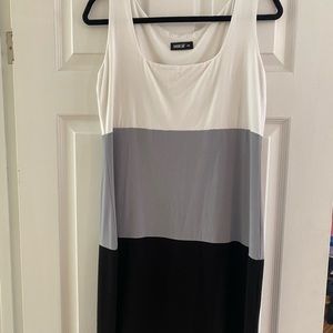 Beautiful, colour block, Miik dress! Toronto designer.  Super soft fabric.